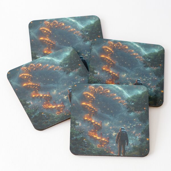 Item preview, Travelers of the Cosmic Coasts designed and sold by Emre Karaarslan.