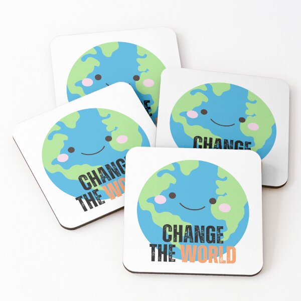 Item preview, Change the World - Life quote design designed and sold by TheArtistOf2022.