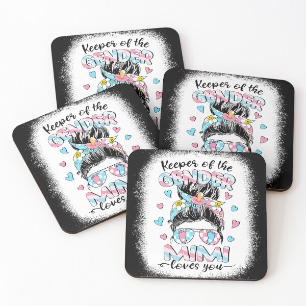 Item preview, Keeper Of The Gender Mimi Loves You Messy Bun Mothers Day designed and sold by SpeedyPrints.