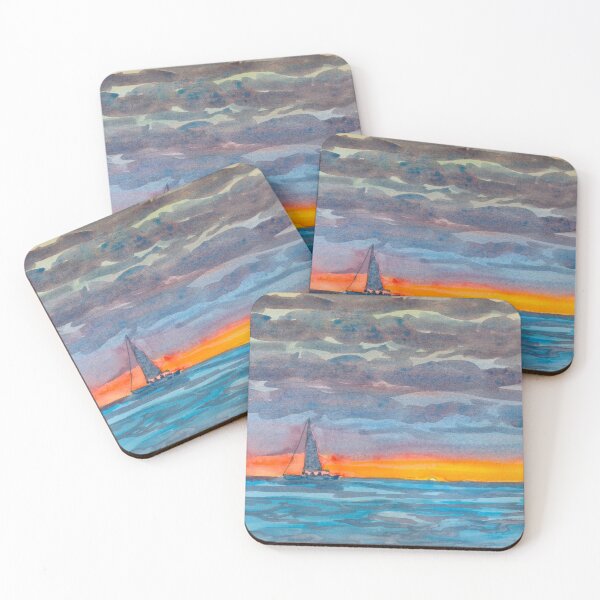 Item preview, Sailing at sunset designed and sold by Jeanne Conway.