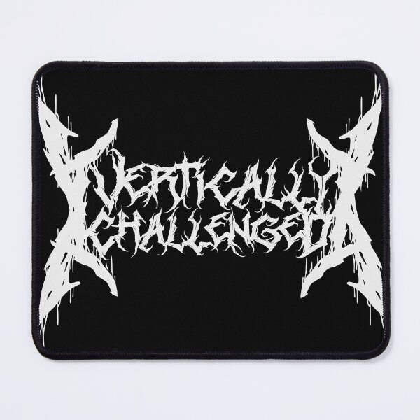 Item preview, Metal Band Logo Vertically Challenged designed and sold by MetalCasualTees.