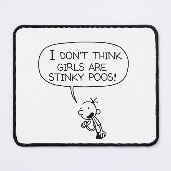 Item preview, Wimpy Kid I Don't Think Girls Are Stinky designed and sold by cheapfan.