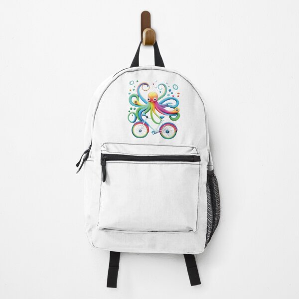 Item preview, octopus on bicycle designed and sold by brokenpones.