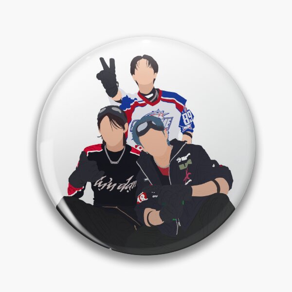 Item preview, Han, Hyunjin, & Felix in jerseys - JYP Nation Collab designed and sold by silverair.