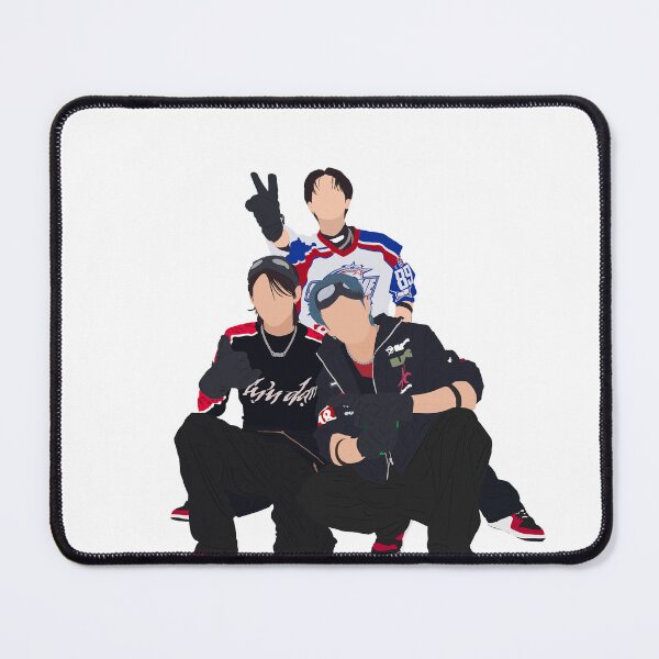Item preview, Han, Hyunjin, & Felix in jerseys - JYP Nation Collab designed and sold by silverair.