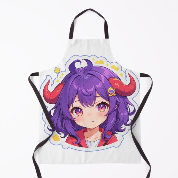 Item preview, Violet Girl Demon Star designed and sold by StickerStarSaga.