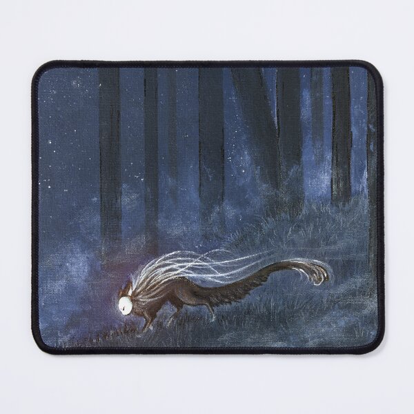Item preview, Lonely Forest Traveler Under a Crescent Moon designed and sold by TeaKitsune.