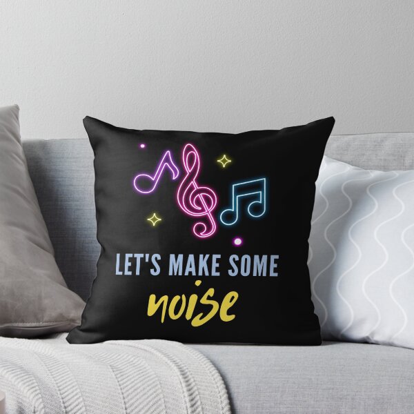 Item preview, Lets Make Some Noise - Music quote design designed and sold by TheArtistOf2022.