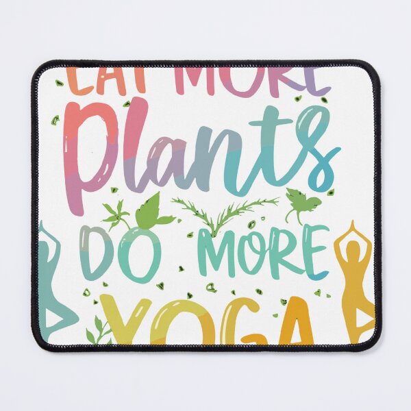 Item preview, Eat more plants do more yoga designed and sold by ayadaz.