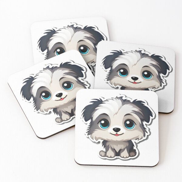Item preview, Cute black dog designed and sold by fantasyMASTER.