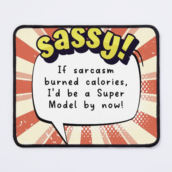 Item preview, Sassy Diet humour Retro designed and sold by GenXaf.