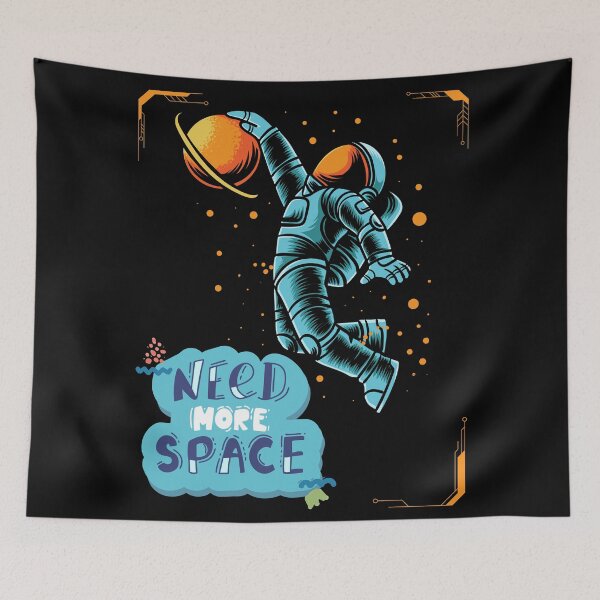 Item preview, I Need More Space - Life quote design designed and sold by TheArtistOf2022.