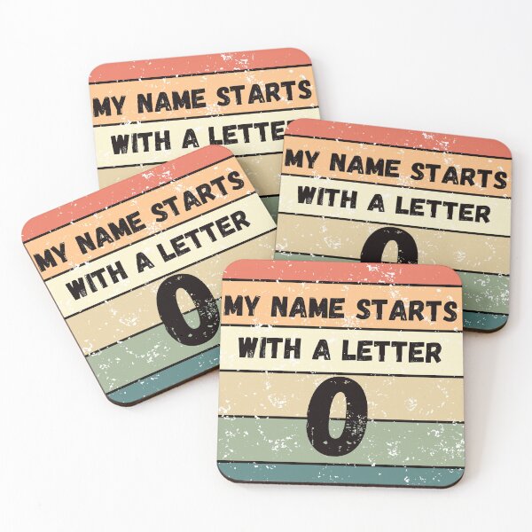 Item preview, My Name Starts With a Letter O designed and sold by Lemilemi.