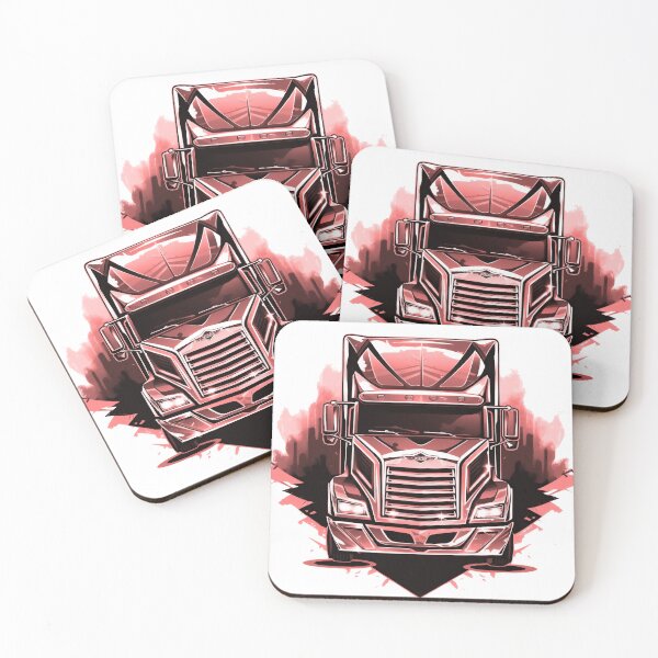 Item preview, red truck designed and sold by javierparra.