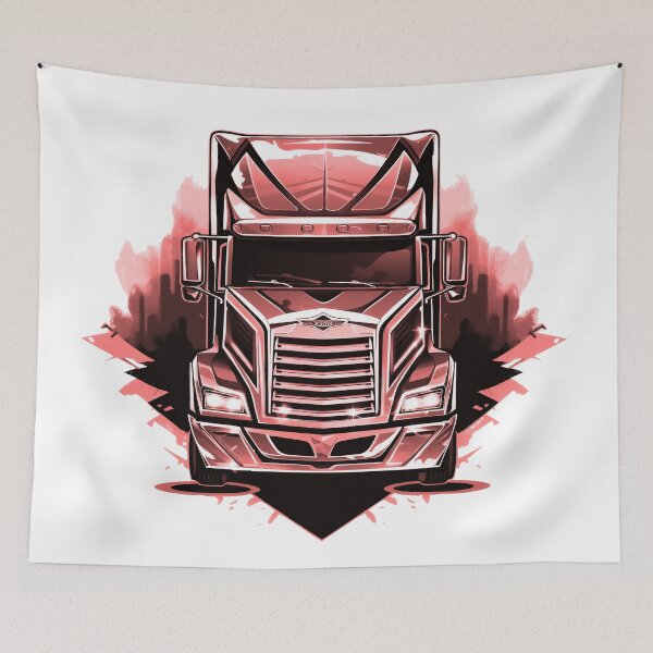 Item preview, red truck designed and sold by javierparra.