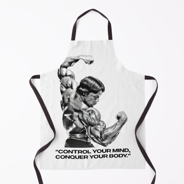 Item preview, Stoic Quote "Control your mind, conquer your body." Arnold. schwarzenegger Fan art designed and sold by HuzaifaNaveedh.