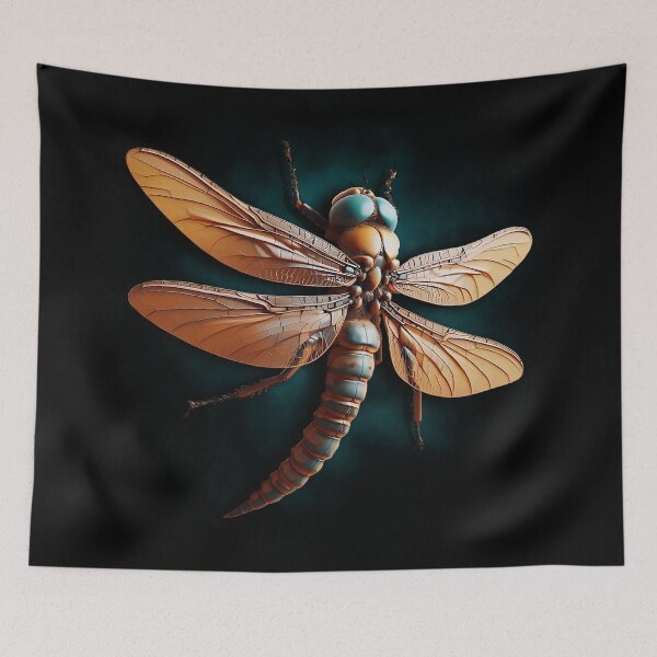 Item preview, Dragonfly, Freedom, Moon designed and sold by CrisMor-Art.