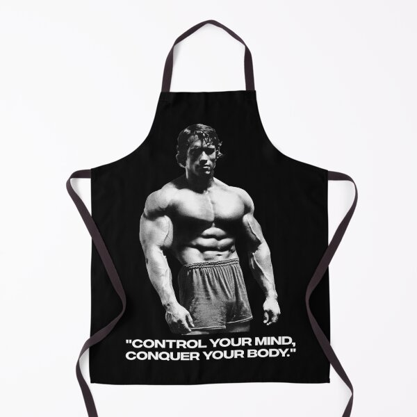 Item preview, Stoic Quote "Control your mind, conquer your body." Arnold. schwarzenegger Fan art designed and sold by HuzaifaNaveedh.