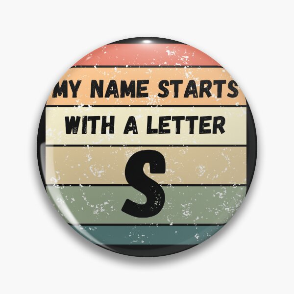 Item preview, My Name Starts With a Letter S designed and sold by Lemilemi.