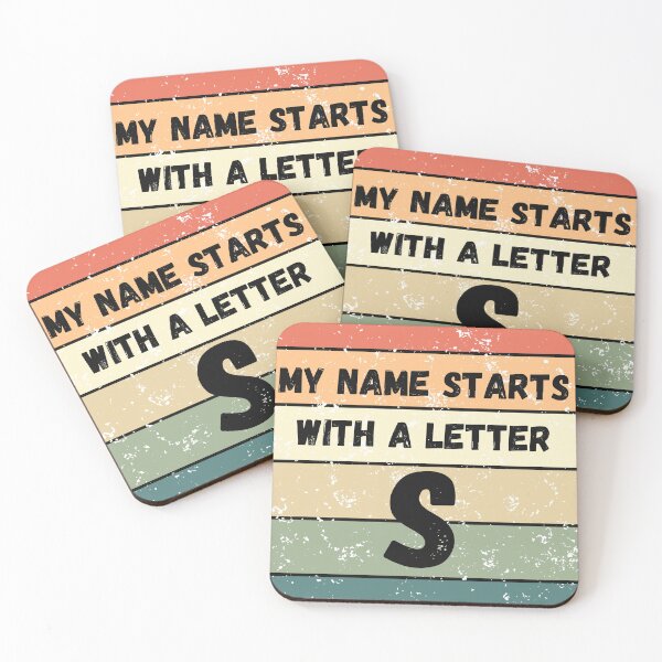 Item preview, My Name Starts With a Letter S designed and sold by Lemilemi.