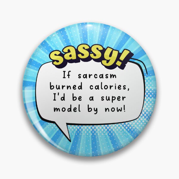 Item preview, Sassy blue apron - Sarcasm! designed and sold by GenXaf.
