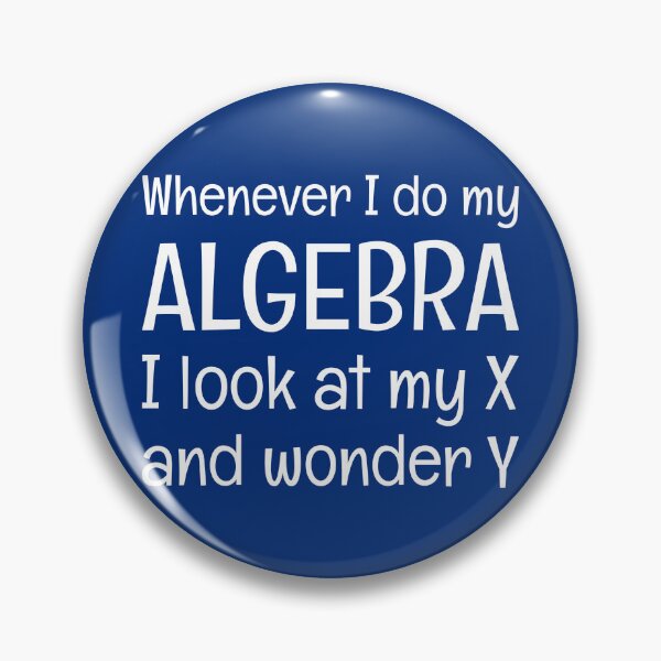 Item preview, Funny Algebra Math Jokes  - Funny Mathematics designed and sold by WIZECROW.