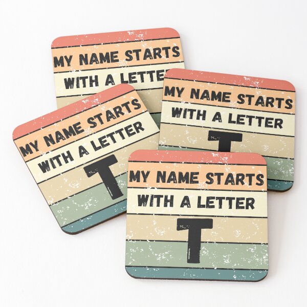 Item preview, My Name Starts With a Letter T designed and sold by Lemilemi.