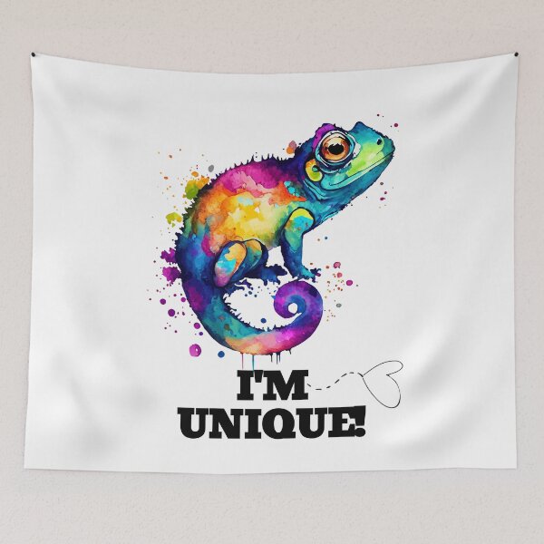 Item preview, I'm Unique - Life quote design designed and sold by TheArtistOf2022.