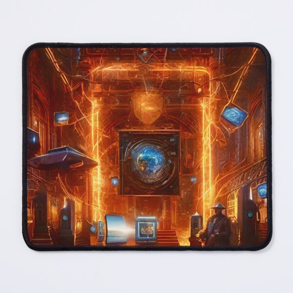 Item preview, Hackers Paradise - Surreal Sci Fi Art concept designed and sold by Delerat7.