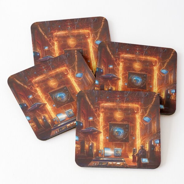 Item preview, Hackers Paradise - Surreal Sci Fi Art concept designed and sold by Delerat7.