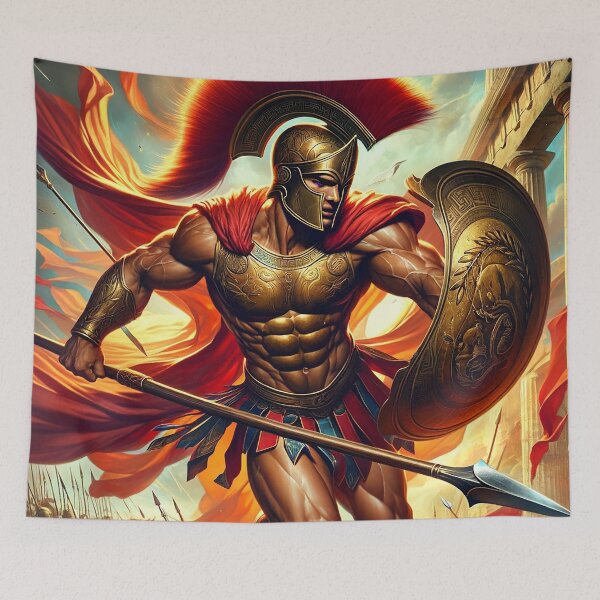 Item preview, Achilles' Last Stand designed and sold by darkfantasy-atk.