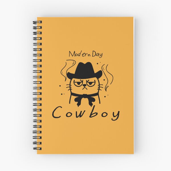 Aperçu de l'œuvre Cowboy des temps modernes | Chaton Cowboy | Cadeaux de cowboy occidental pour papa | Mème de chapeau de cowboy de chat créée et vendue par themichetti.