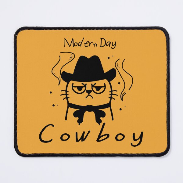 Item preview, Modern Day Cowboy | Kitten Cowboy | Western Cowboy Gifts for Dad | Cat Cowboy Hat Meme designed and sold by themichetti.