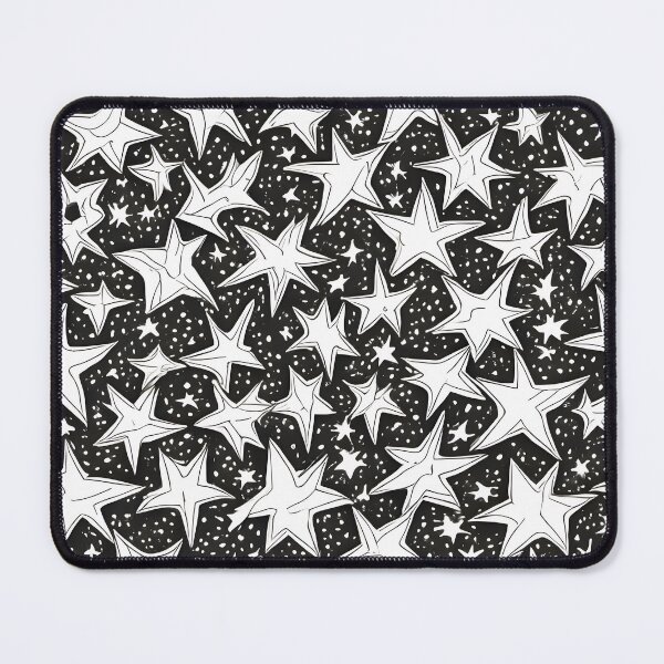 Item preview, Starry sky black and white designed and sold by Klickkunstwerke.