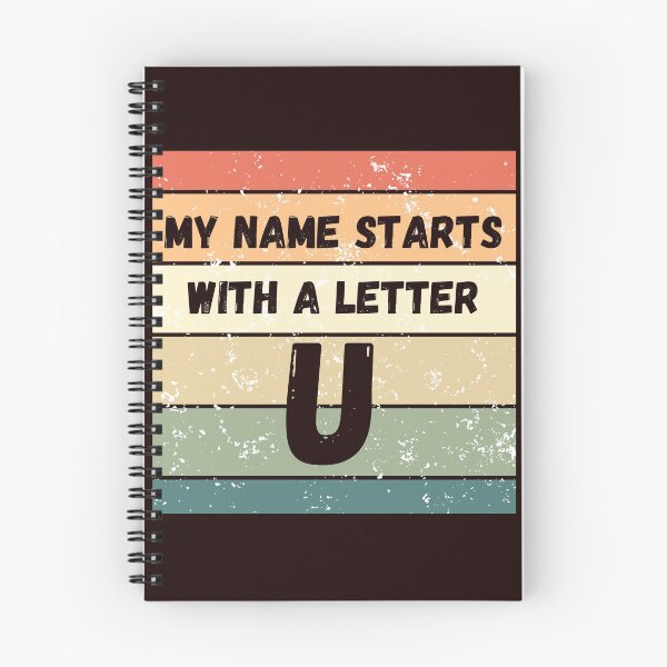 Item preview, My Name Starts With a Letter U designed and sold by Lemilemi.