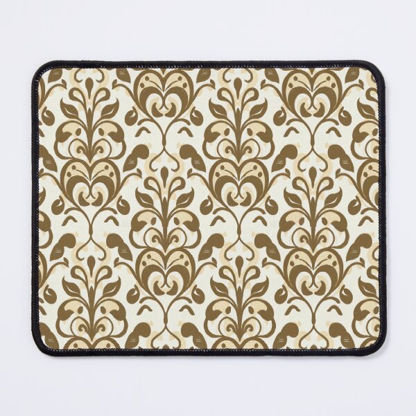 Item preview,  Damask - Brown Abstract ; Floral Pattern Decorative arabesque designed and sold by PatternInArt.