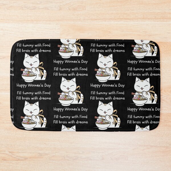Item preview, Fill tummy with food, fill brain with dreams. Happy Women’s Day designed and sold by ButterflyDsgns6.