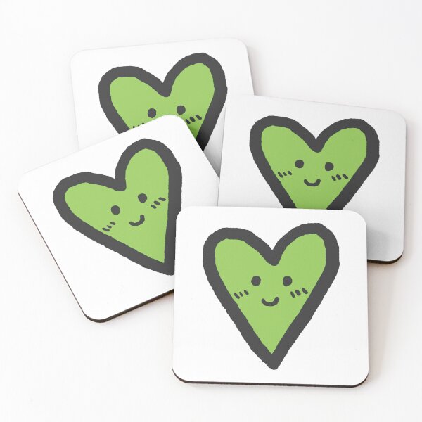Item preview, cute green heart designed and sold by sehrishsunrise.