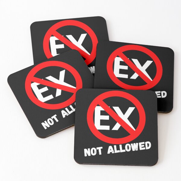 Item preview, Ex not allowed designed and sold by SmileshareShop.