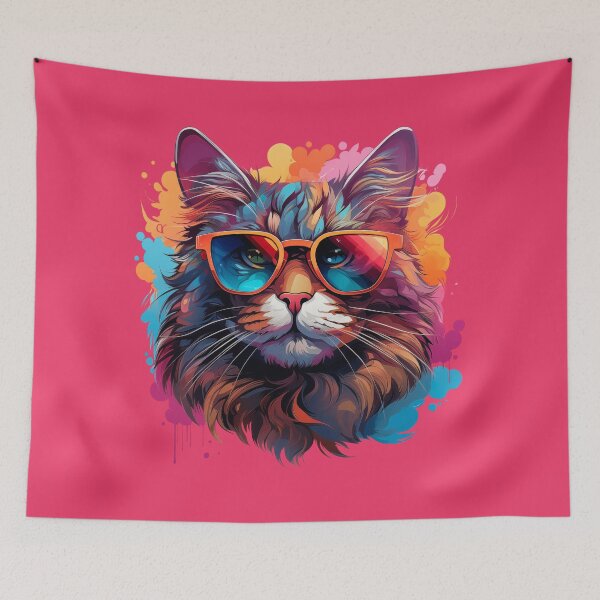 Item preview, Badass Cat designed and sold by KentKen.