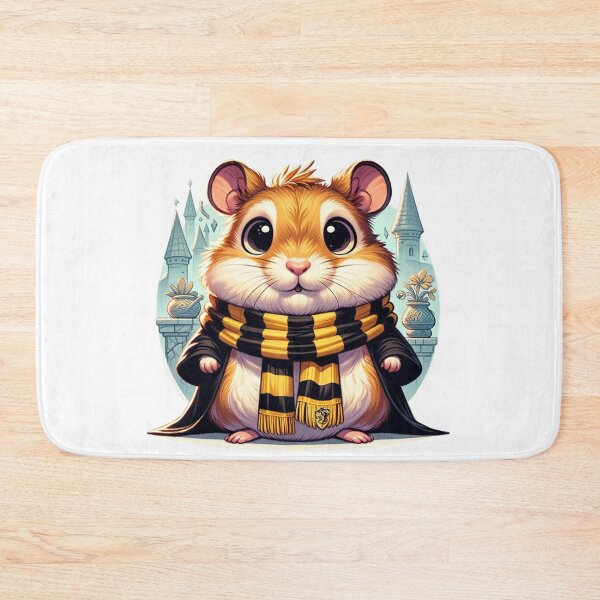 Item preview, PuffleHuff Wizard Hamster designed and sold by HAMISHco.