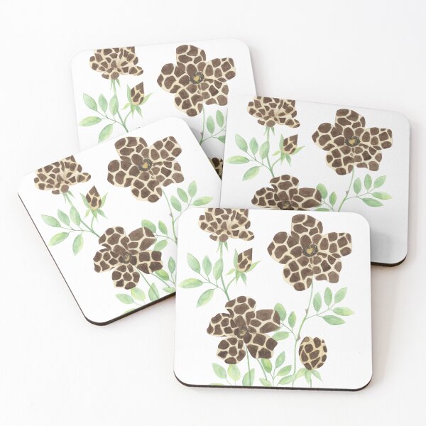 Item preview, Wild Flowers - Giraffe designed and sold by Wyndee Breheny.