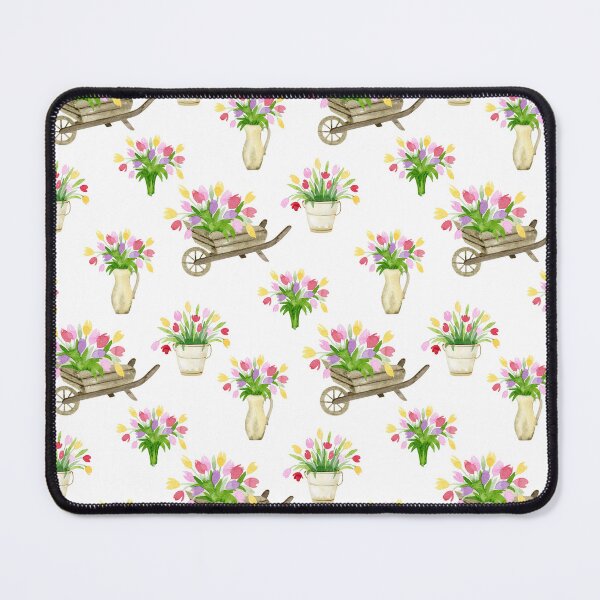 Item preview, Watercolor tulips designed and sold by tapilipa.