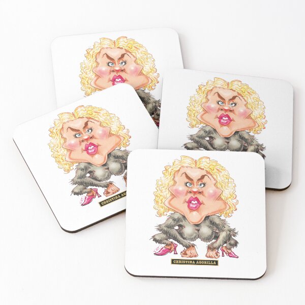 Item preview, Christina Agorilla - Another Great Illustration from Paul Cemmick's POPSTAR MUTATIONS by DAVID RICHARDSON designed and sold by TIGERDAVER.