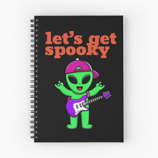 Item preview, Lets Get Spooky - Alien quote design designed and sold by TheArtistOf2022.
