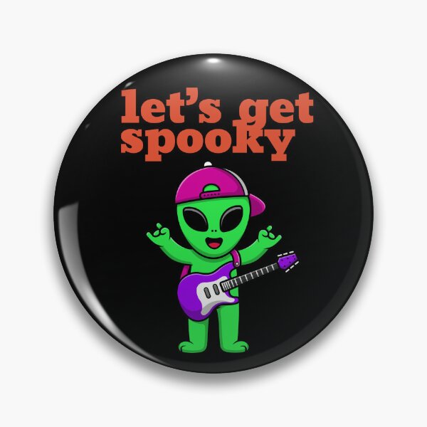 Item preview, Lets Get Spooky - Alien quote design designed and sold by TheArtistOf2022.