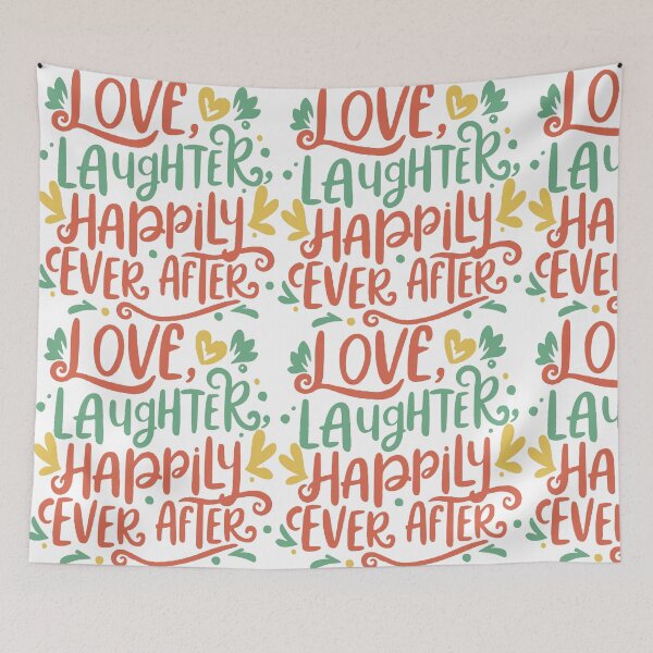 Item preview, Love, laughter, happily, ever after. designed and sold by Smartmano.