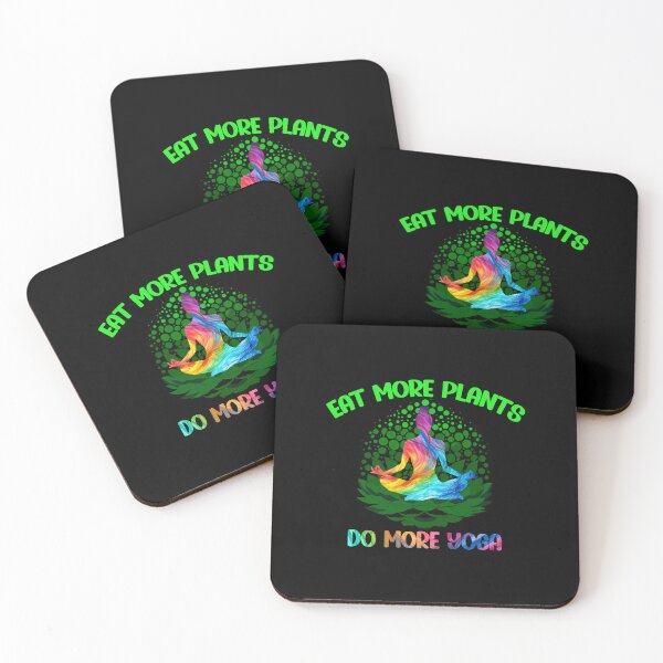 Item preview, Eat more plants do more yoga designed and sold by Ouzgane.