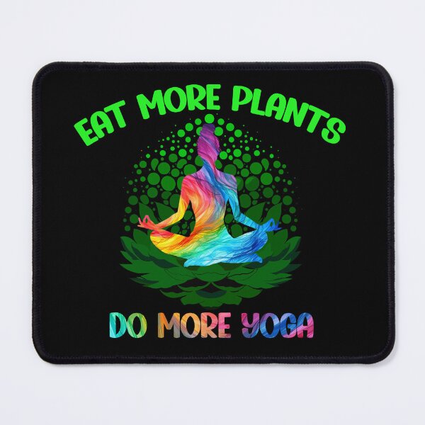 Item preview, Eat more plants do more yoga designed and sold by Ouzgane.