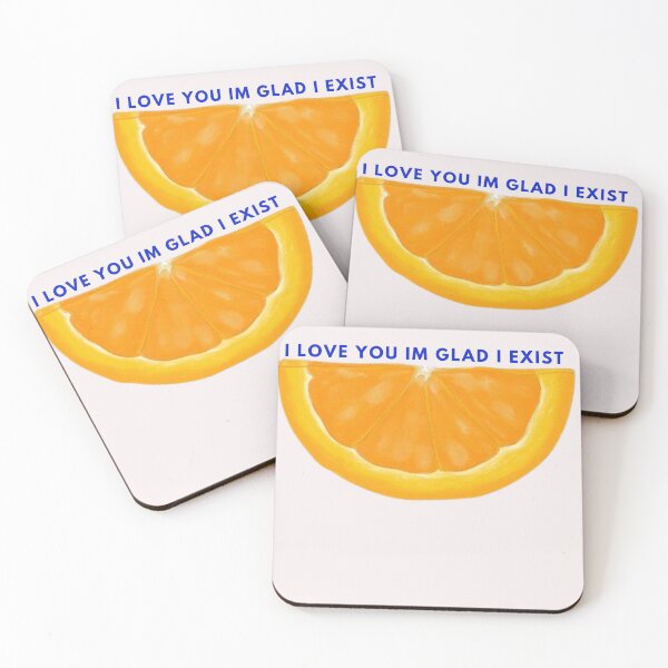 Item preview, I love you I'm glad I exist  designed and sold by swiftbinaries.